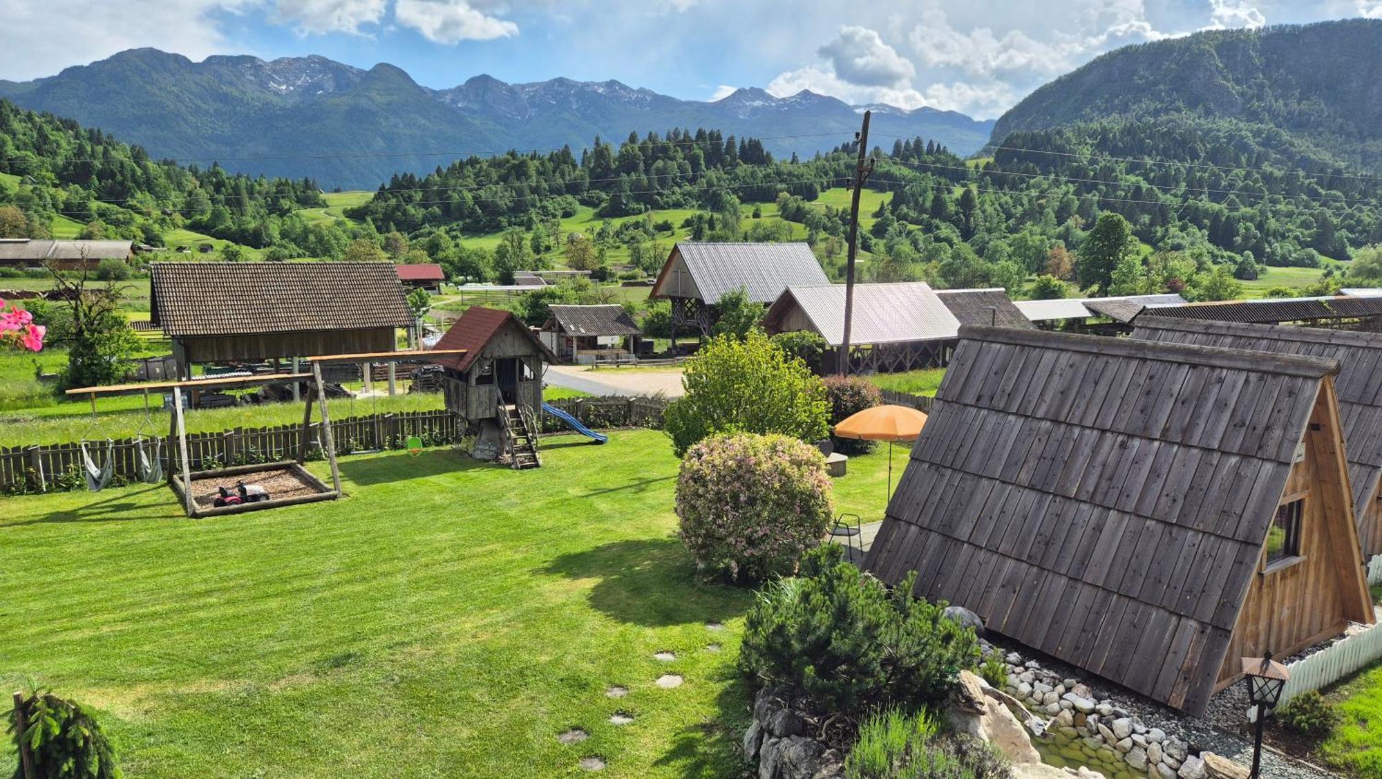 Garden Eco Houses Cebelica Bohinj Exterior foto