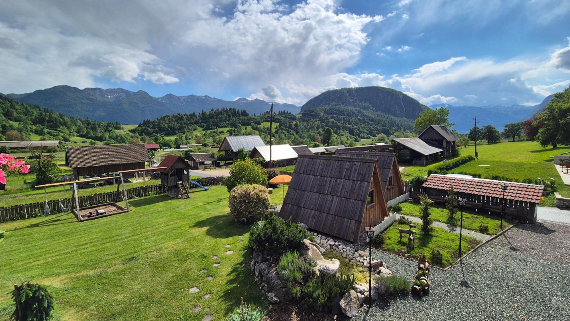Garden Eco Houses Cebelica Bohinj Exterior foto