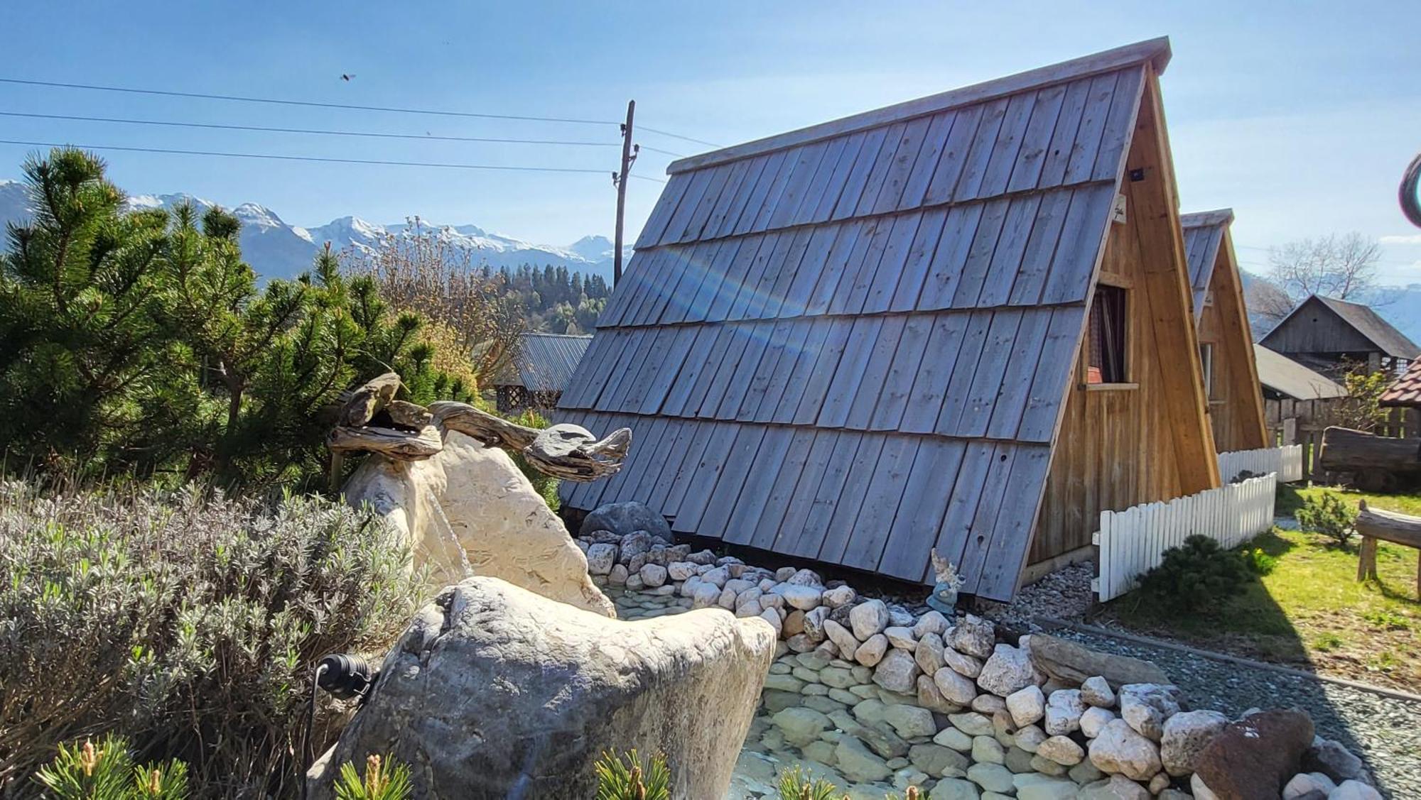 Garden Eco Houses Cebelica Bohinj Exterior foto