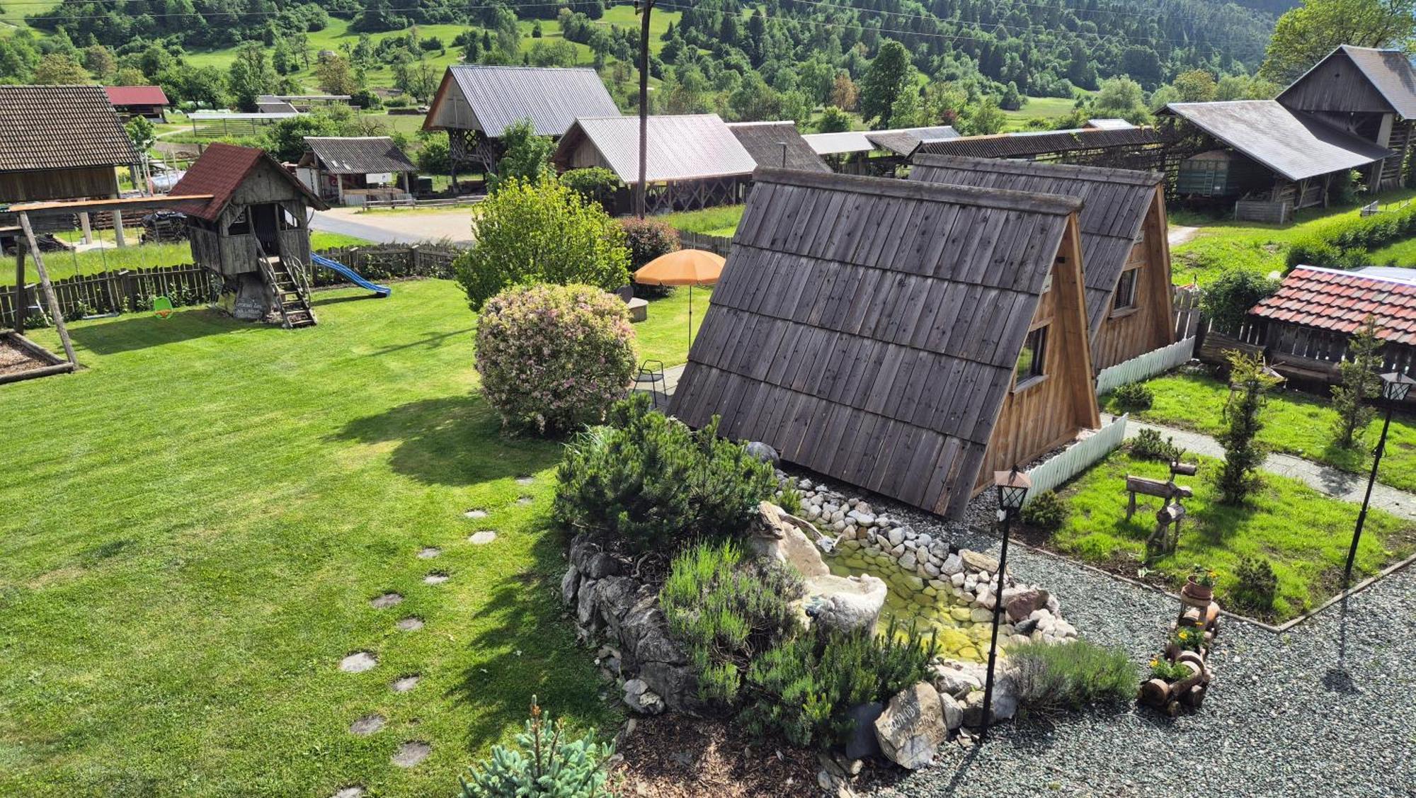 Garden Eco Houses Cebelica Bohinj Exterior foto
